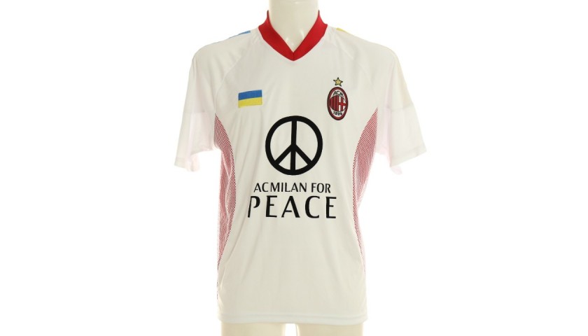 AC Milan releases exclusive Andriy Shevchenko tribute jersey to raise money  for war-torn Ukrainians - Moyens I/O