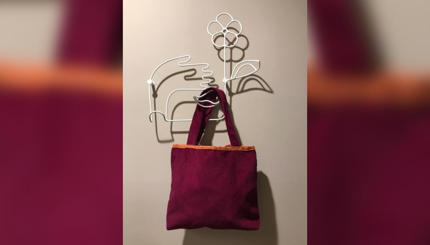 Laura Zagari Red Handmade Bag