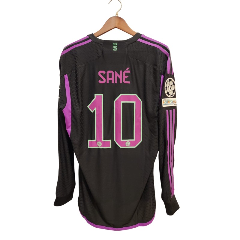 Leroy Sane's Bayern Munich 2023/24 Issued Shirt