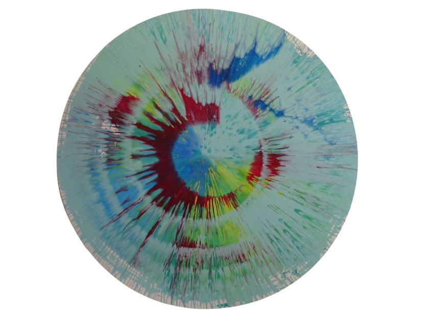 "Spin" by Damien Hirst 