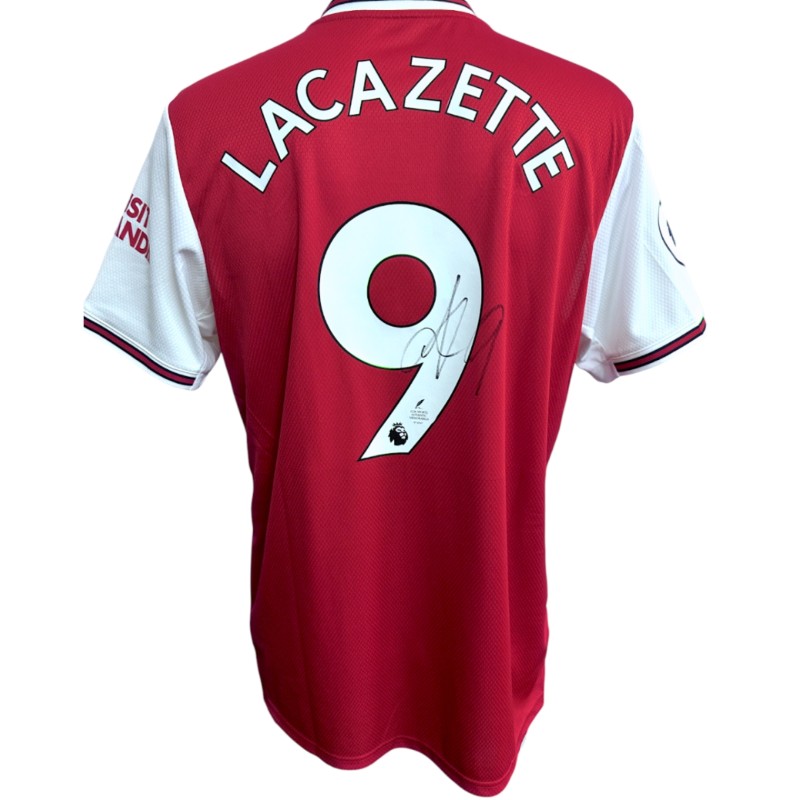 Maglia Ufficiale Lacazette Arsenal, 2019/20  - Autografata