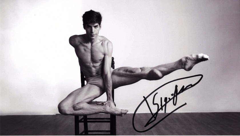  Cardboard photograph signed by Sergio Bernal Alonso