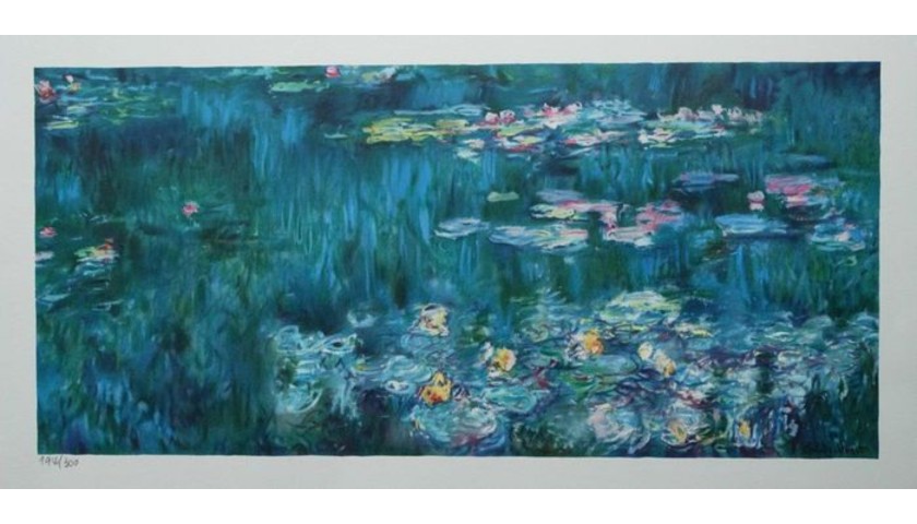 "Ninfee a Giverny" by Claude Monet