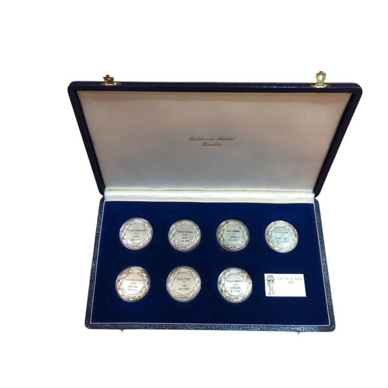 Italy's FIFA WC 1982 Coins Box Set 