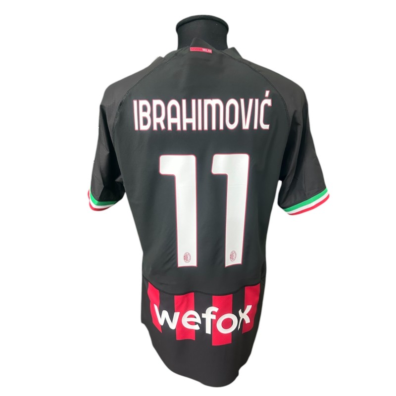 Ibrahimovic's Milan Official Shirt, 2022/23