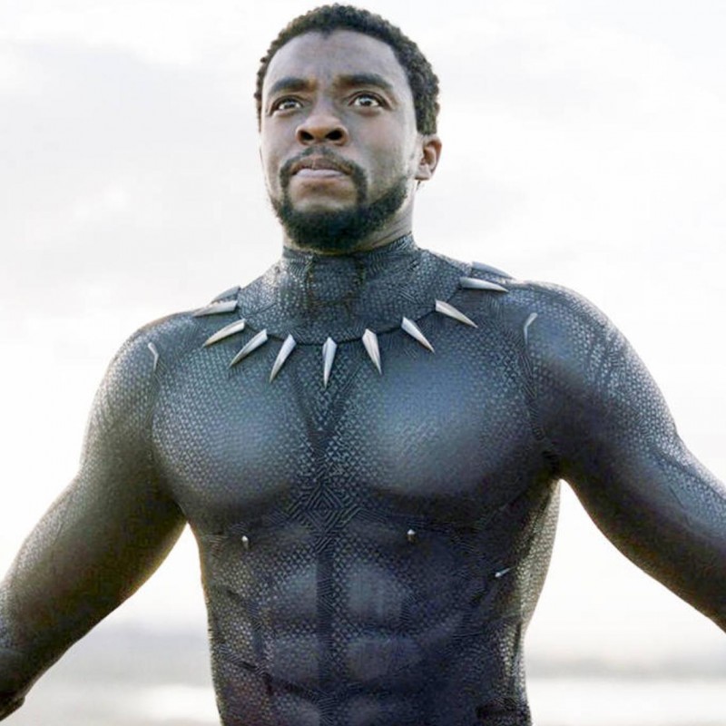 Chadwick Boseman Digitally Signed Black Panther Funko