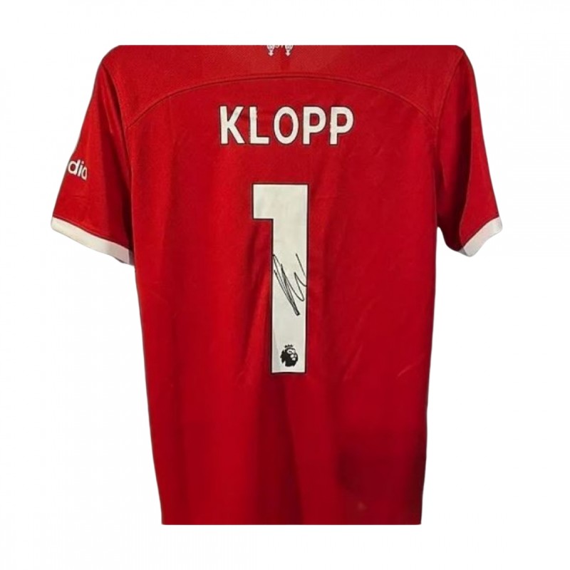 Jurgen Klopp Liverpool 2023/24 Signed Shirt 