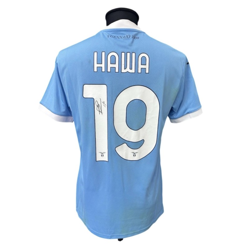Dia's Signed Match-Worn Shirt, Lazio vs Lecce 2025 - Women’s Names in the Fight Against Violence Against Women Special Edition
