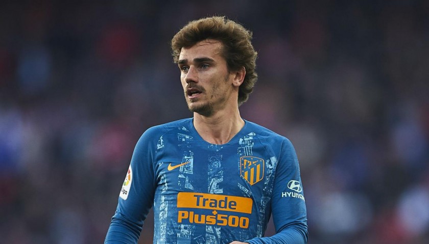 Griezmann's Official Atletico Madrid Signed Shirt, 2018/19