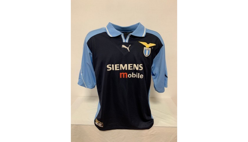 Crespo's Official Lazio Signed Shirt, 2001/02