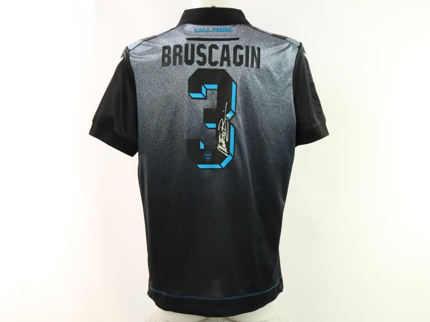 Maglia Bruscagin unwashed Virtus Entella vs SPAL 2025 - Autografata