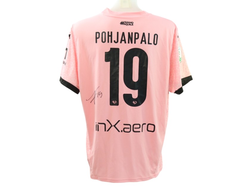 Pohjanpalo's Palermo Signed Official Shirt, 2024/25