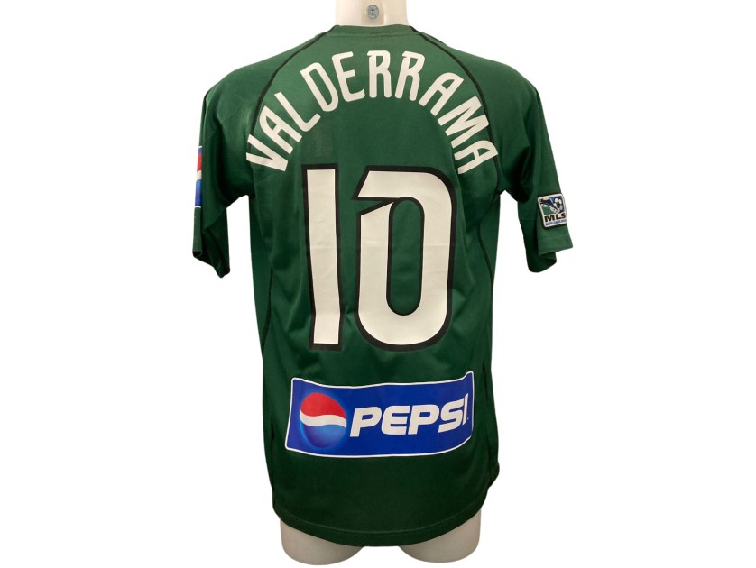 Valderrama's Colorado Rapids Match Worn Shirt, 2001/02