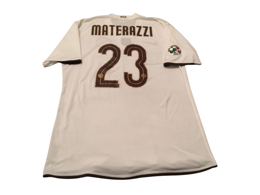 Materazzi's Inter Match-Issued Shirt, 2006/07