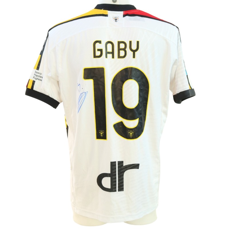 Maglia Gaby Unwashed Roma vs Lecce 2024 - Autografata