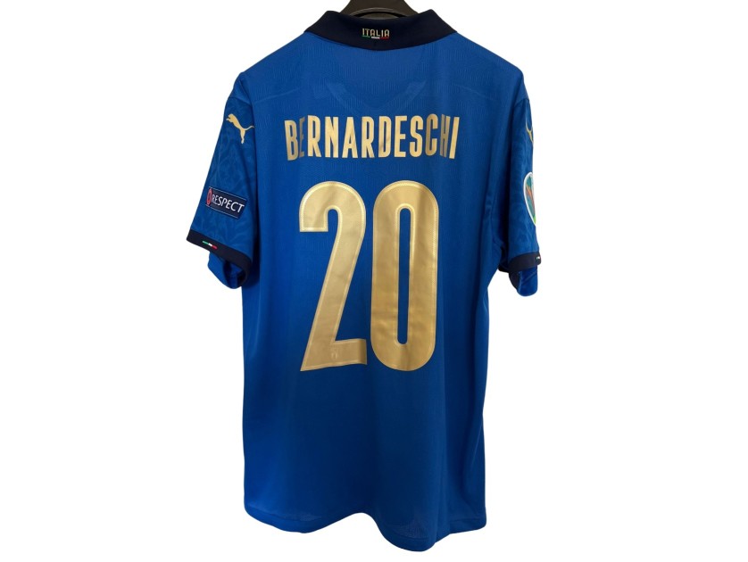 Bernardeschi's Match Shirt, Italy vs England - Final Euro 2020
