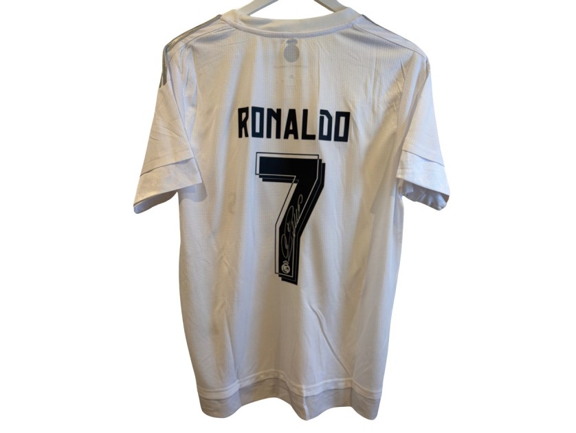 Cristiano Ronaldo's Real Madrid 2015/16 Signed Shirt 