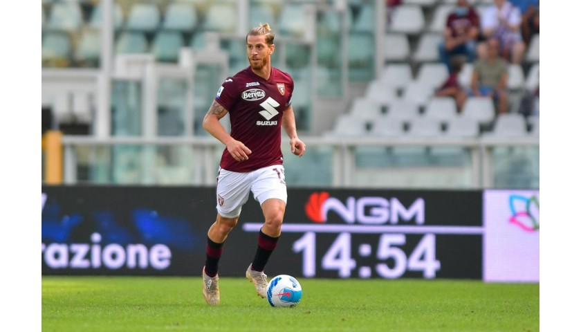 Ansaldi Official Torino Signed Shirt, 2021/22 