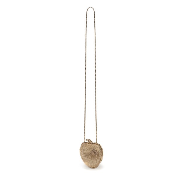 Clutch Faceted Heart - Jimmy Choo