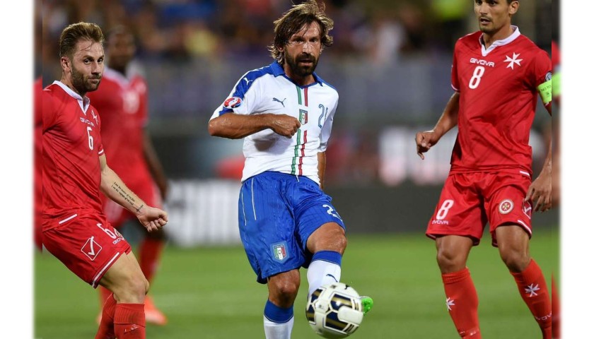 Pirlo's Match Shorts, Italy-Malta 2015