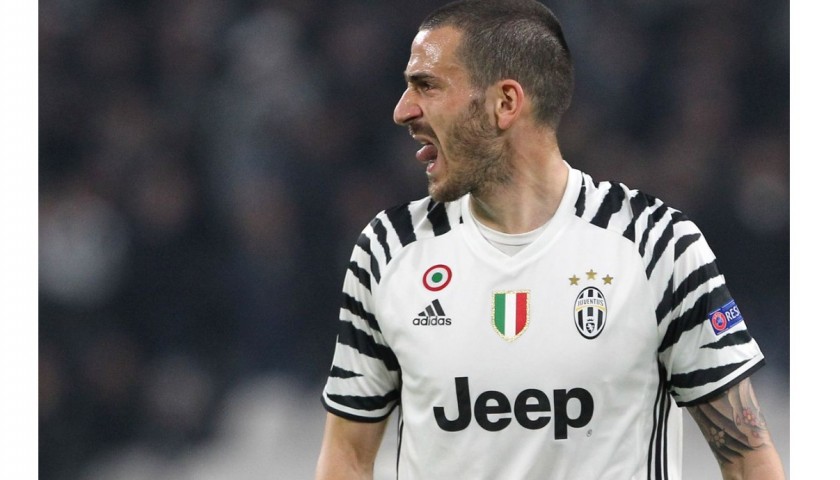 Maglia gara Bonucci Juventus UCL 2016 17 CharityStars