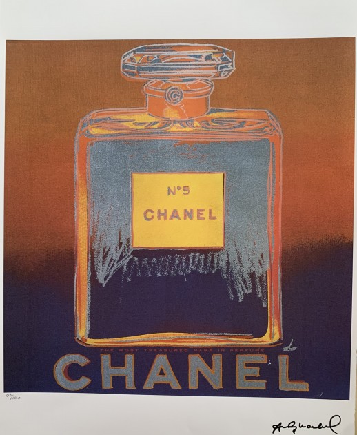 Andy Warhol Signed Chanel No. 5 - CharityStars