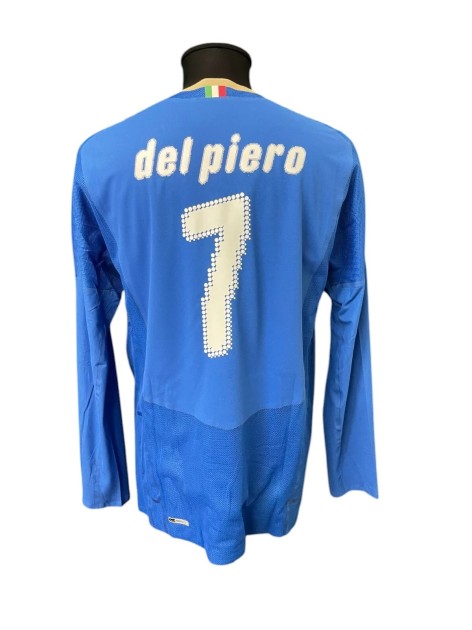 Del Piero's Official Italy Shirt, 2008