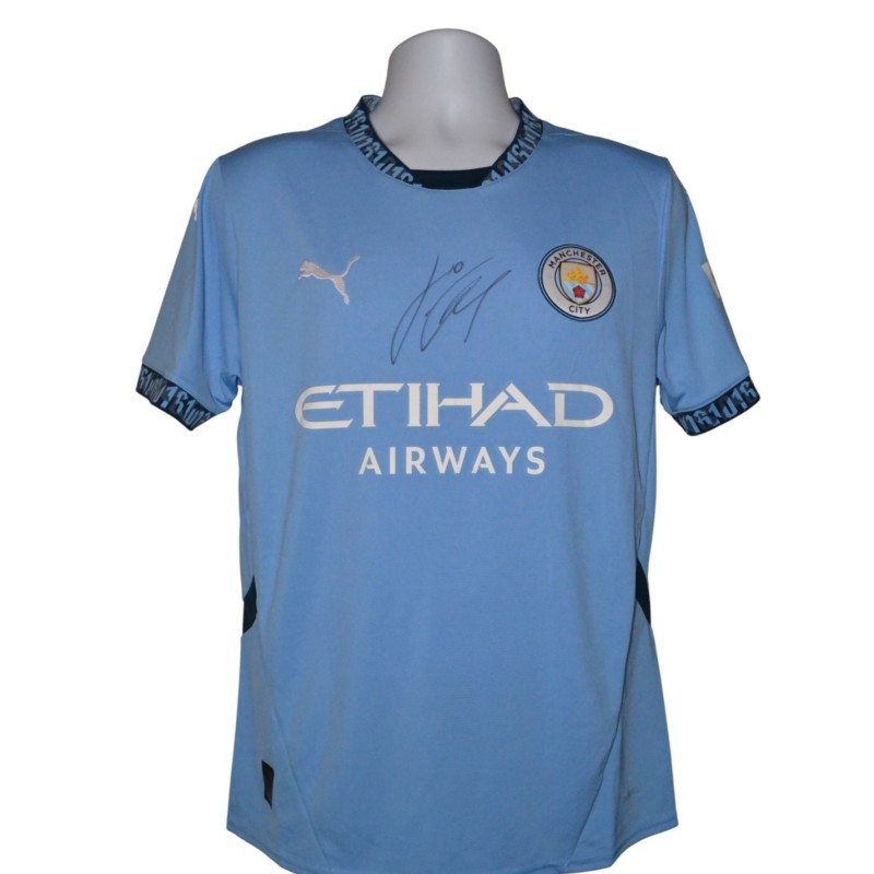 Jack Grealish Signed Home Shirt