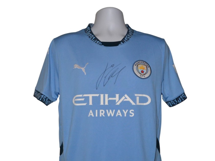 Jack Grealish Signed Home Shirt