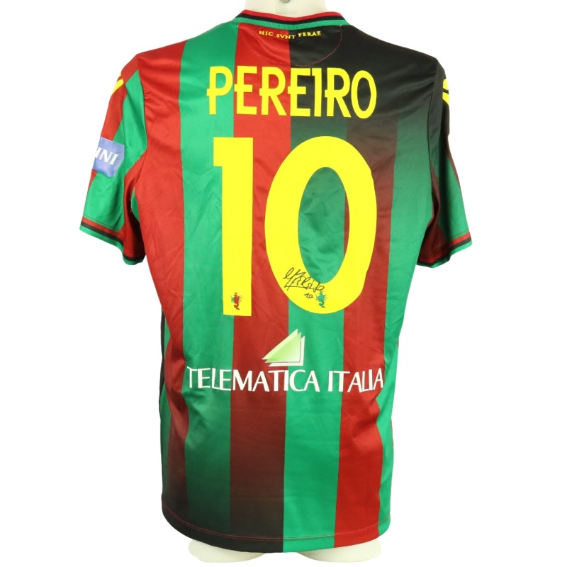 Pereiro's Match Worn Signed Shirt, Ternana vs Como 2024 