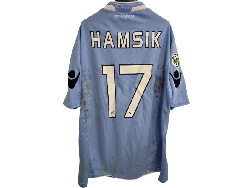 R - Hamsik's Napoli Match-Worn Shirt, 2009/10