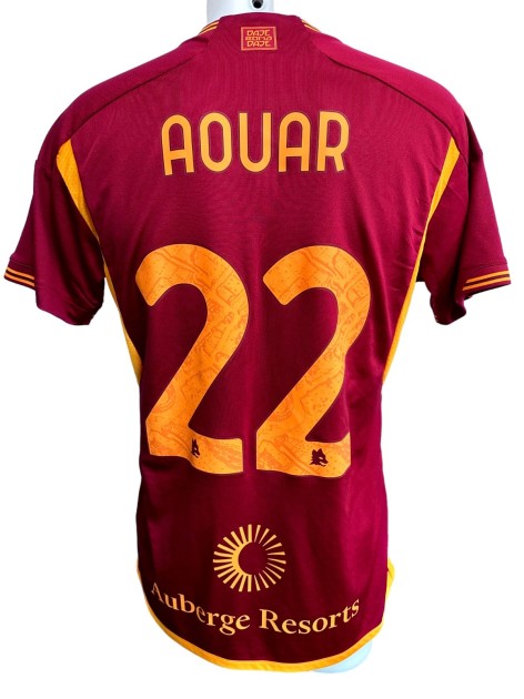 Aouar's Match Shirt, Udinese vs Roma 2024