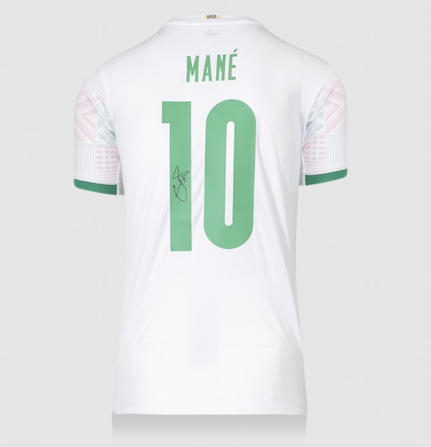 Sadio Mane's Senegal Signed Shirt - 2021/22