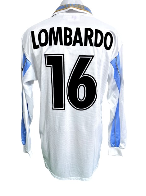 Lombardo's Match-Worn Shirt, Juventus vs Lazio 2000