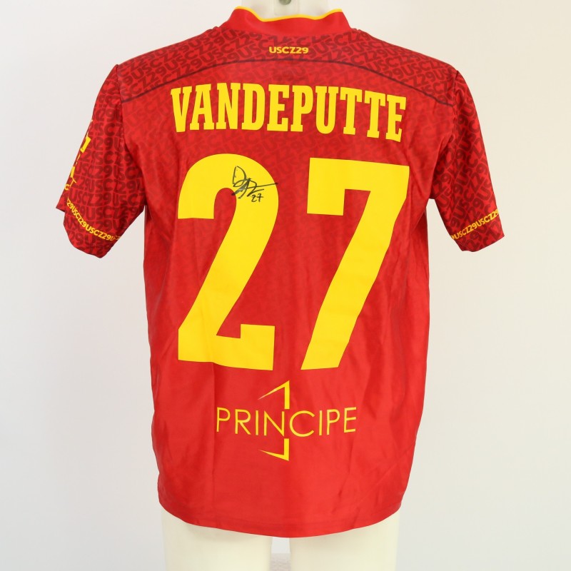 Vandeputte's Signed Unwashed Shirt, Parma vs Catanzaro 2024