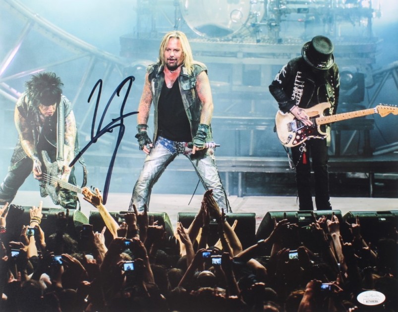 Vince Neil Signed Photo