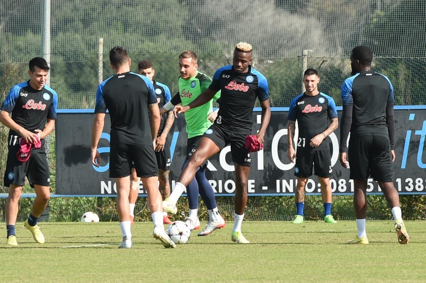 Official Napoli Shirt 2022/23 with Box - Signed by the Squad - CharityStars