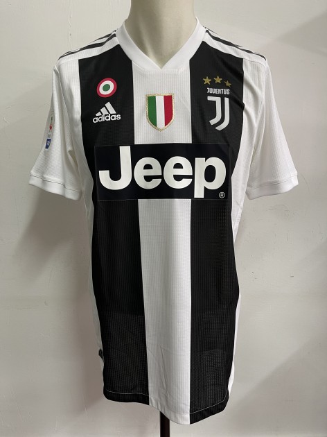 Ronaldo's Juventus Match Shirt, 2018/19 - CharityStars