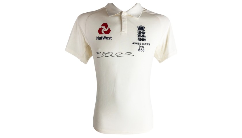 Ben Stokes Signed Shirt - Ashes