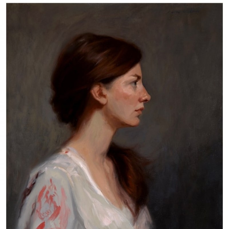 A Head and Shoulders Child Portrait Commission by Daisy Sims-Hilditch