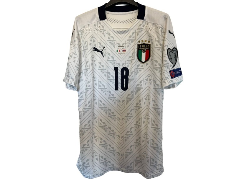 Maglia gara Barella, Italia vs Armenia 2019