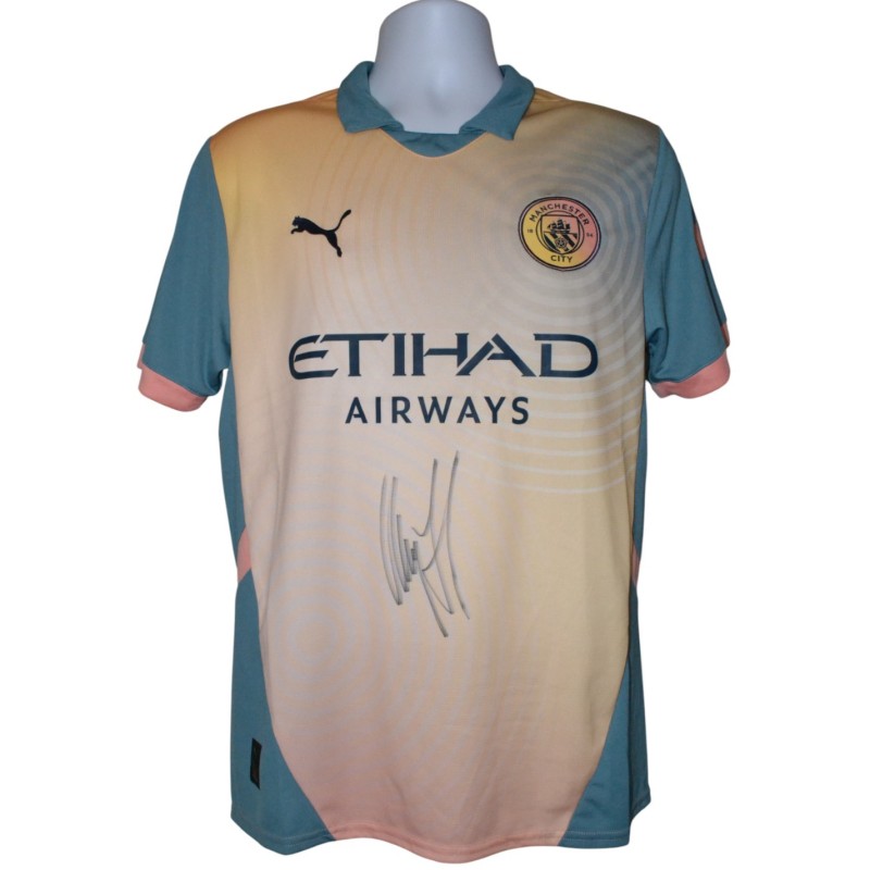 Ilkay Gundogan Signed Definitely City Shirt