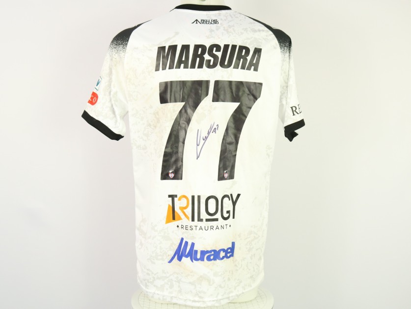 Maglia Marsura unwashed Avellino vs Catania 2024 - Autografata