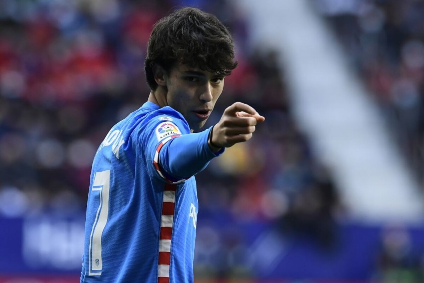 Joao Felix's Atletico Madrid Match Shirt, UCL 2021/22 - CharityStars