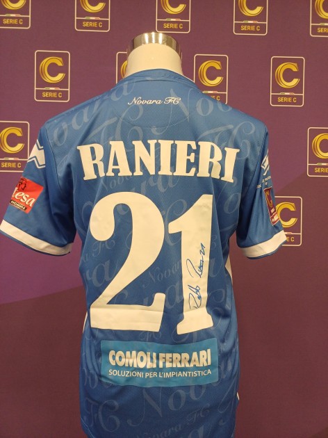 Ranieri's Novara Signed Issued Shirt, 2025/26