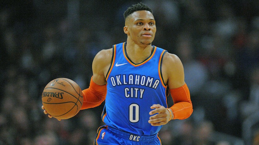 Westbrook's Official OKC Signed Jersey