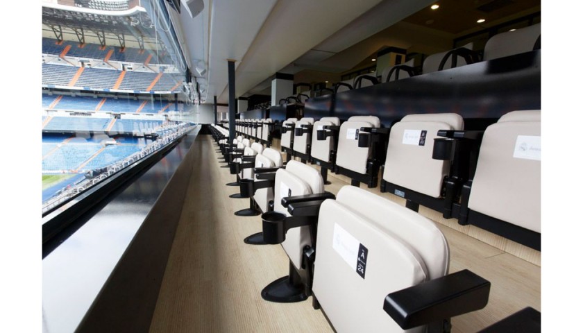 Real Madrid-Manchester City VIP Box with Hospitality Tickets for Two