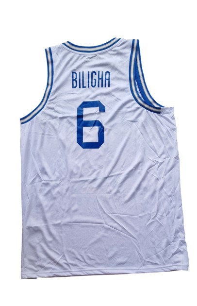 Paul Biligha's Italia Basket Match-Issued Jersey