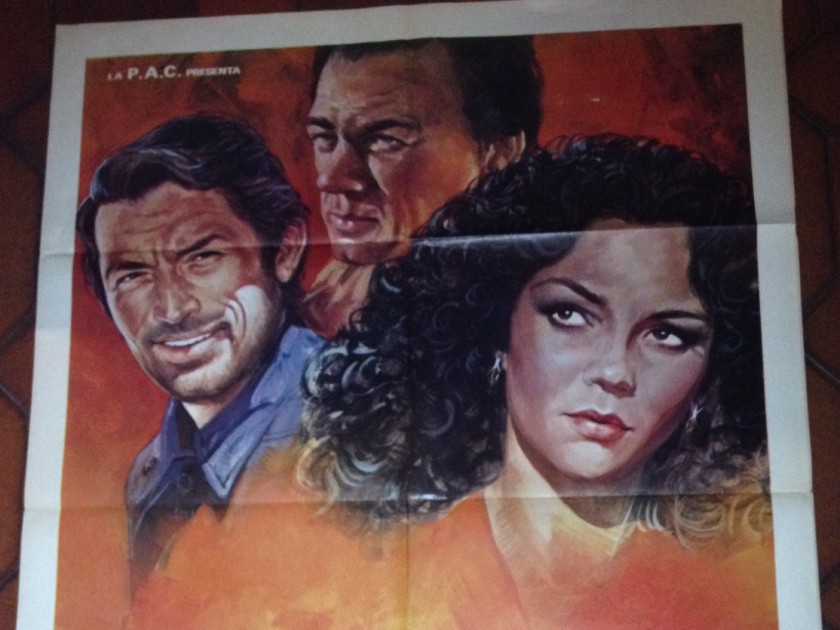 Duel in the Sun - Original Italian Movie Poster III ed. 1977