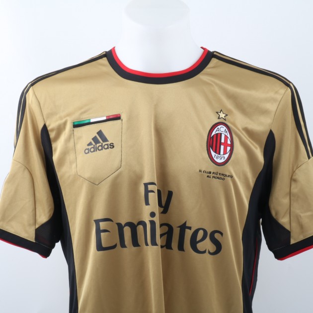 Kaka's Match Shirt, AC Milan vs Atalanta 2014 - CharityStars